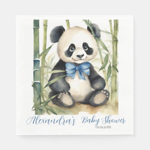 Guardanapo De Papel Chá de fraldas Baby Panda Bear Boy