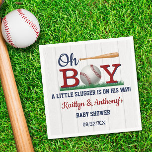 Guardanapo De Papel Chá de fraldas Baseball Boys