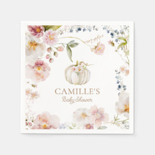 Guardanapo De Papel Chá de fraldas Boho Fall Girl