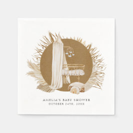 Guardanapo De Papel Chá de fraldas Boho Florals