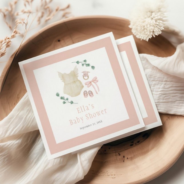 Guardanapo De Papel Chá de fraldas Boho Vintage (Criador carregado)