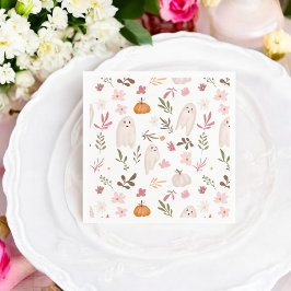 Guardanapo De Papel Chá de fraldas brilhante de padrão fantasma de hal