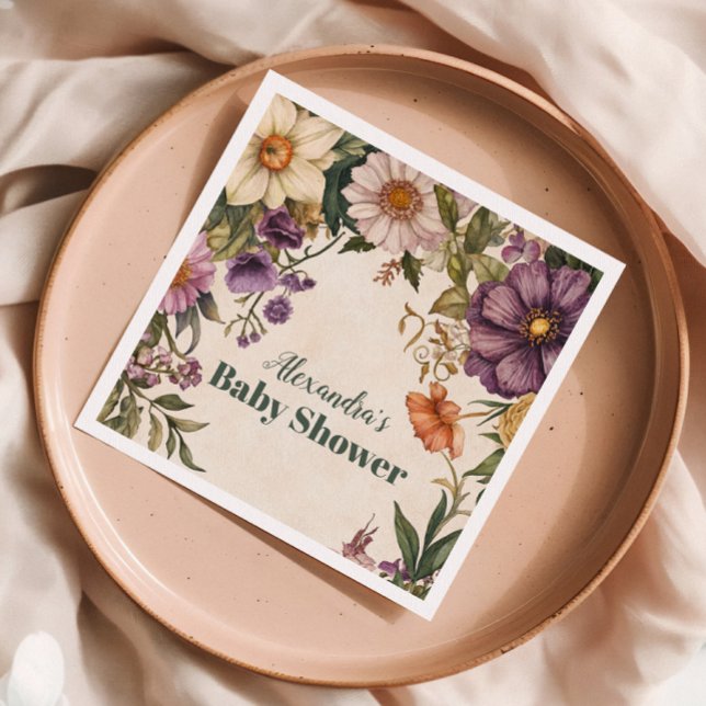 Guardanapo De Papel Chá de fraldas Chá de fraldas de Arte Vitoriana No (Criador carregado)