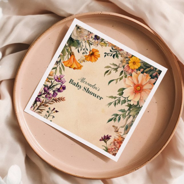 Guardanapo De Papel Chá de fraldas Chá de fraldas de Arte Vitoriana No (Criador carregado)