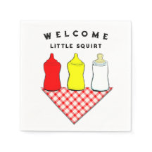 Chá de fraldas churrasco