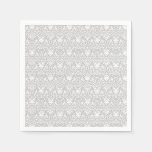 Guardanapo De Papel Chá de fraldas cinza Vintage