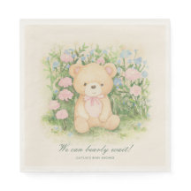 Chá de fraldas Clássico do Jardim do Urso de Teddy