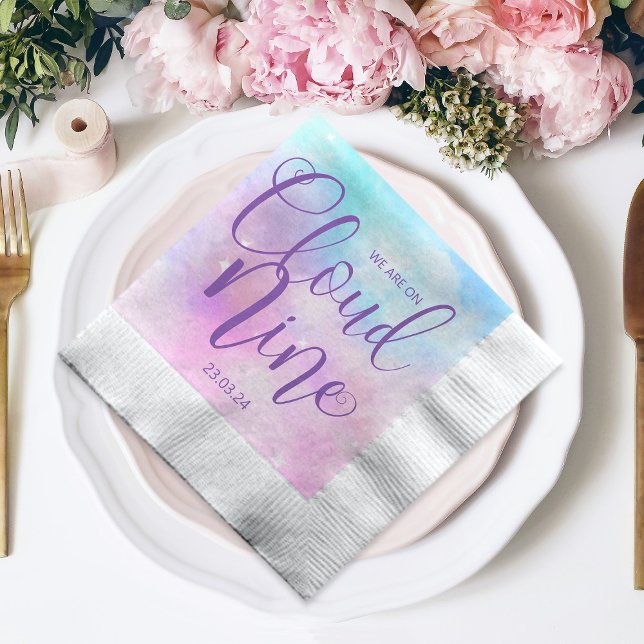 Guardanapo De Papel Chá de fraldas Cloud Nine Girl (Criador carregado)