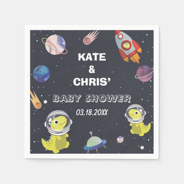 Guardanapo De Papel Chá de fraldas da Galáxia do Planeta Estelar do Di (Frente)