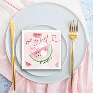 Guardanapo De Papel Chá de fraldas de Aquarela Doce