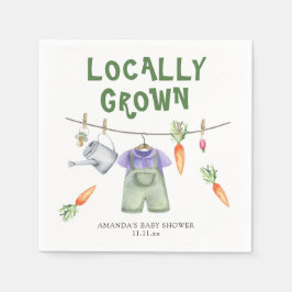 Guardanapo De Papel Chá de fraldas de aquarelas de produtos hortícolas