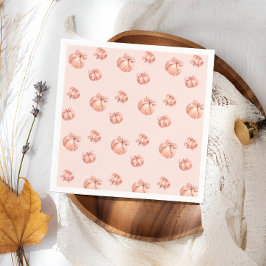 Guardanapo De Papel Chá de fraldas de Arco rosa-abóbora