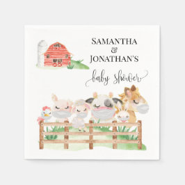 Guardanapo De Papel Chá de fraldas de bebês fazendas