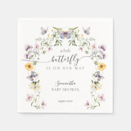 Guardanapo De Papel Chá de fraldas de borboletas