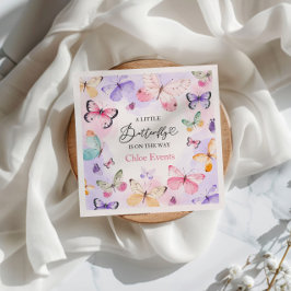 Guardanapo De Papel Chá de fraldas de Borboletas Coloridas