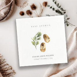 Guardanapo De Papel Chá de fraldas de Calçados cor de laranja verde-to