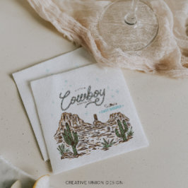 Guardanapo De Papel Chá de fraldas de caubói ocidental