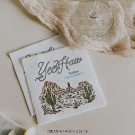 Guardanapo De Papel Chá de fraldas de caubói ocidental