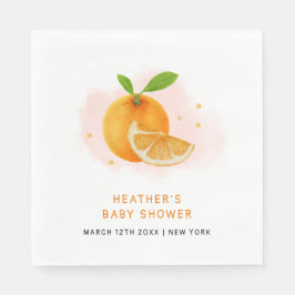 Guardanapo De Papel Chá de fraldas de Citros de Laranja Mínimo