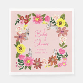 Guardanapo De Papel Chá de fraldas de coelhinha