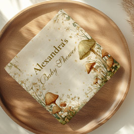 Guardanapo De Papel Chá de fraldas de Cogumelo de Woodland Encantado