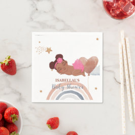 Guardanapo De Papel Chá de fraldas de crianças africanas, estrela da L