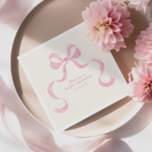 Chá de fraldas de Desenho de Mão Rosa Suave