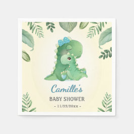 Guardanapo De Papel Chá de fraldas de Dinossauro Selvagem de Blue Boy