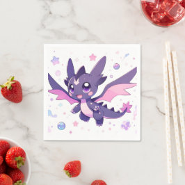 Guardanapo De Papel Chá de fraldas de Dragão Pequeno