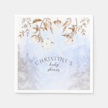 Chá de fraldas de Flor de Algodão Neutro do Sexo I