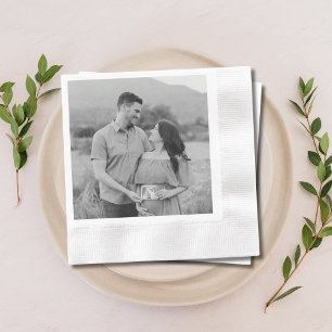 Guardanapo De Papel Chá de fraldas de Fotografias Personalizado Napkin