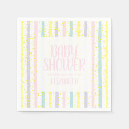 Guardanapo De Papel Chá de fraldas de Garotas Pastel