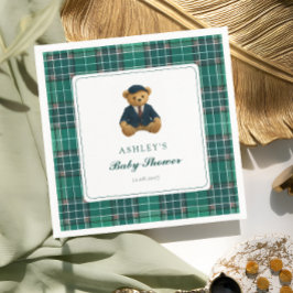 Guardanapo De Papel Chá de fraldas de garotinho do Urso Teddy