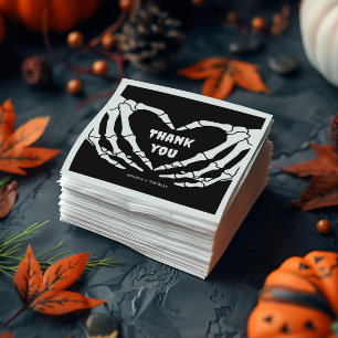 Guardanapo De Papel Chá de fraldas de Halloween Gótico