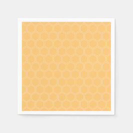 Guardanapo De Papel Chá de fraldas de Honeycomb Pattern Bumblebee