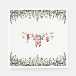 Guardanapo De Papel Chá de fraldas de inverno