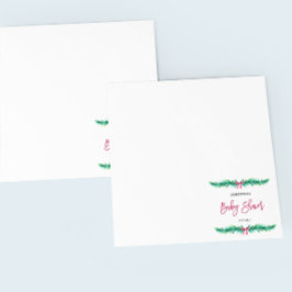 Guardanapo De Papel Chá de fraldas de inverno de Natal