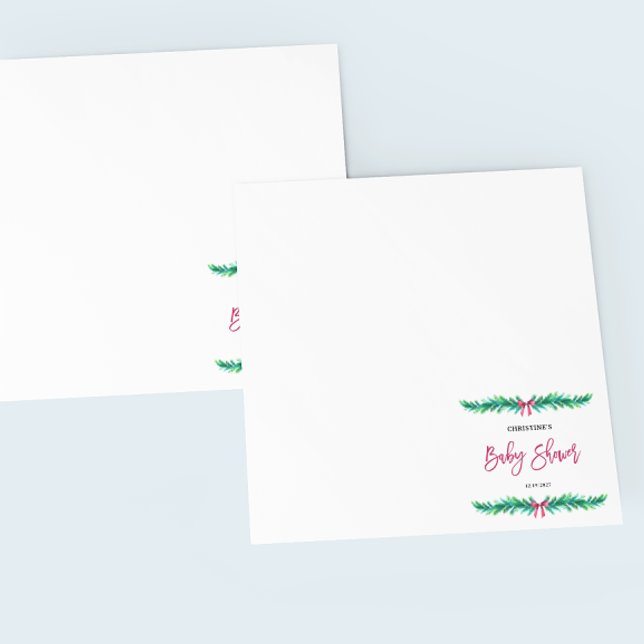 Guardanapo De Papel Chá de fraldas de inverno de Natal (Criador carregado)