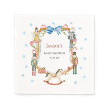 Chá de fraldas de Natal do Noz-Cracker