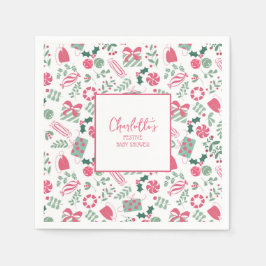 Guardanapo De Papel Chá de fraldas de Natal Festivo