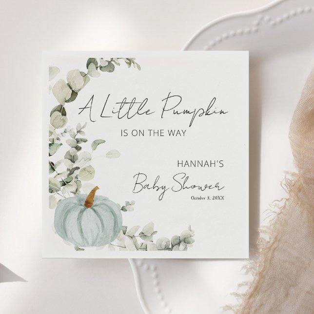 Guardanapo De Papel Chá de fraldas De Queda Um Pouco Azul (Criador carregado)