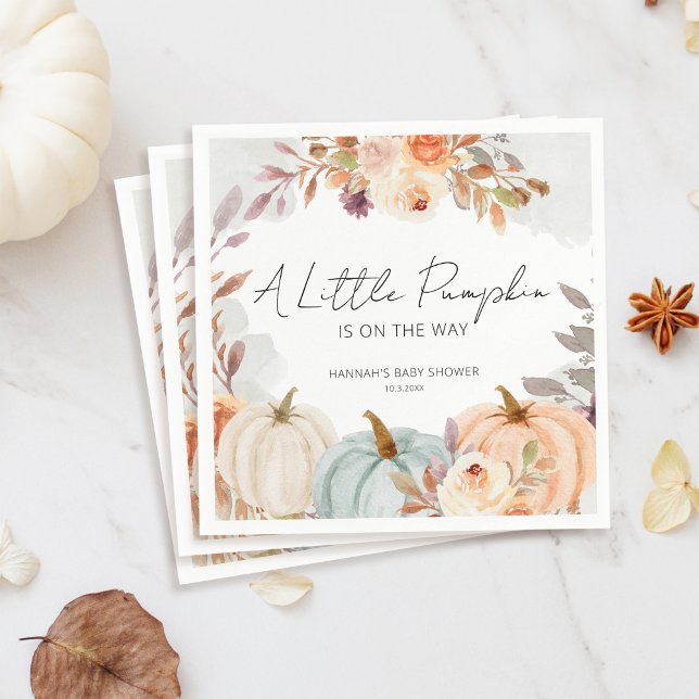 Guardanapo De Papel Chá de fraldas De Queda Um Pouco De Abóbora (Criador carregado)