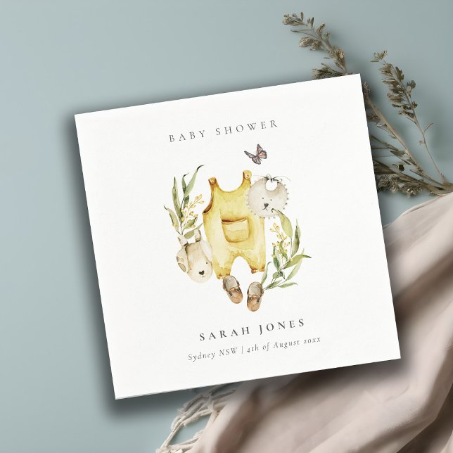 Guardanapo De Papel Chá de fraldas de Roupas Amarelas Foliage Foliage  (Criador carregado)