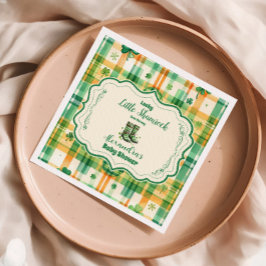 Guardanapo De Papel Chá de fraldas de Shamrock Verde