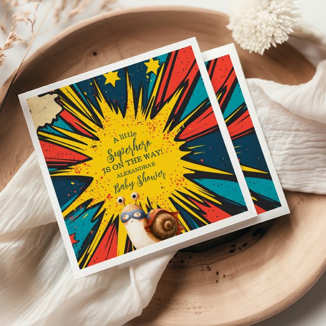 Guardanapo De Papel Chá de fraldas de Super Herói da revista em quadri (Criador carregado)