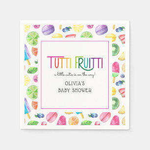 Guardanapo De Papel Chá de fraldas de Tutti Fruitti, Fruta de Verão