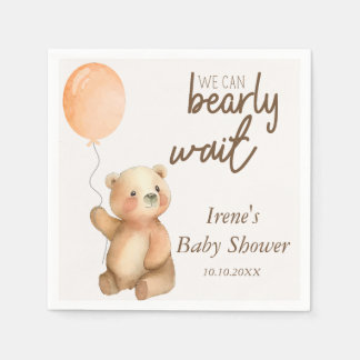 Guardanapo De Papel Chá de fraldas de Urso de Teddy