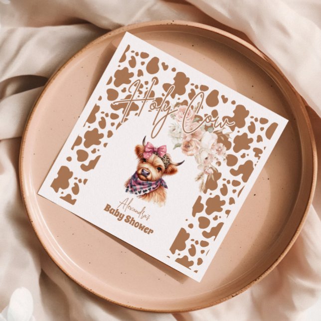 Guardanapo De Papel Chá de fraldas de Vaca Santa Highland (Criador carregado)