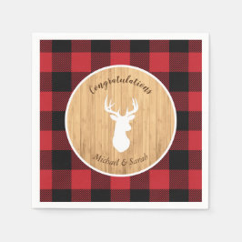 Guardanapo De Papel Chá de fraldas de veado