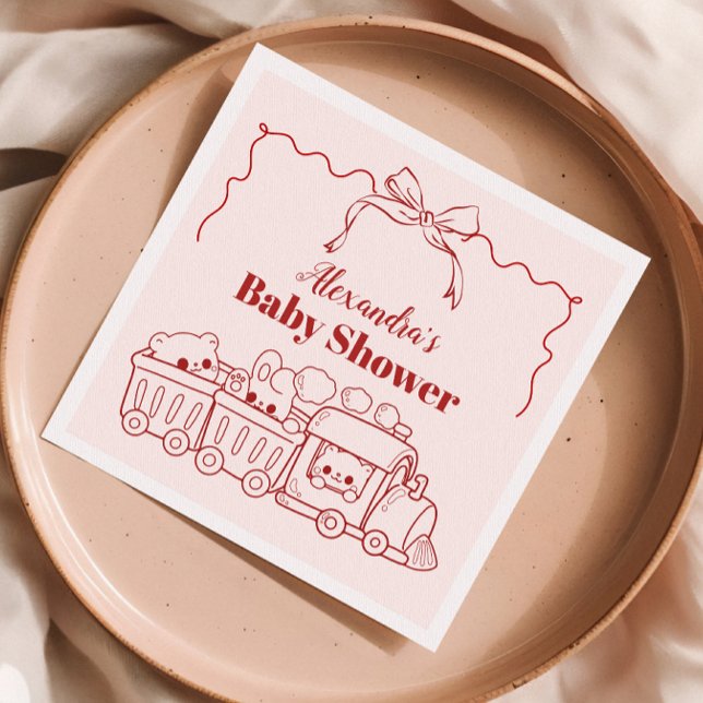 Guardanapo De Papel Chá de fraldas do Arco de brinquedos de porta rosa (Criador carregado)